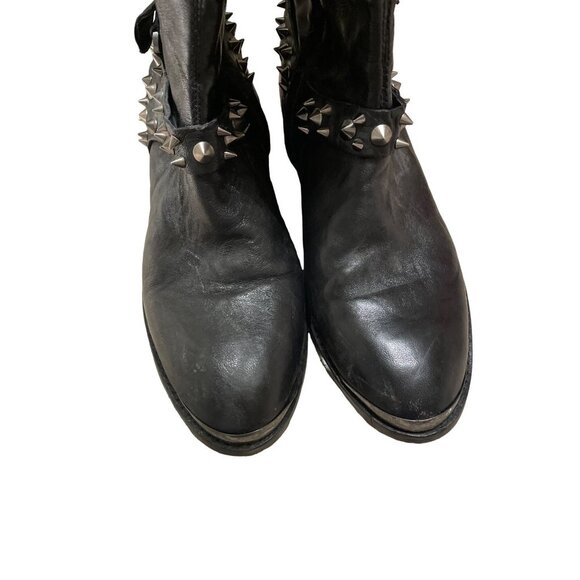 Sam Edelman Two Toned Spike Detailed Knee High Boots Sz 9M - Picture 6 of 12